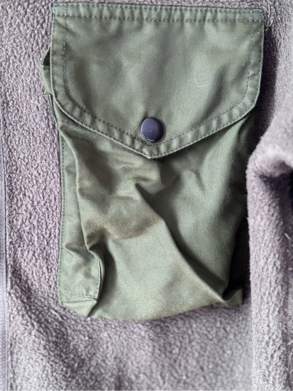 Canadian Armed Forces Vintage Military Surplus Fleece Jacket Size Small - Picture 3 of 12